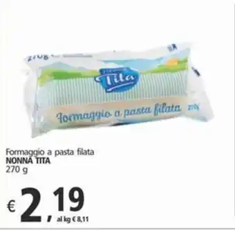Alter Discount Formaggio a pasta filata NONNÁ TITA 270 g offerta