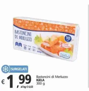 Bastoncini di Merluzzo IGELA 300 g
