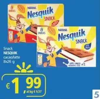 Alter Discount Snack NESQUIK cacao/latte 8x26 g offerta