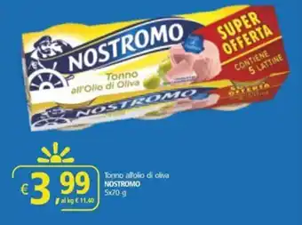 Tonno all'olio di oliva NOSTROMO 5x70 g