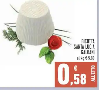Conad City RICOTTA SANTA LUCIA GALBANI offerta