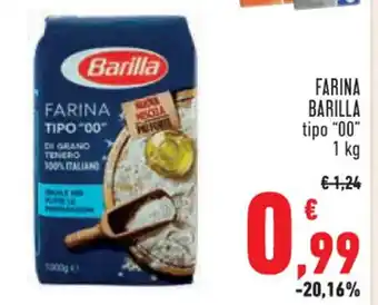 FARINA BARILLA tipo "00" 1 kg