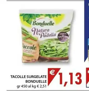 Mercatò Bonduelle Tacolle Surgelate offerta
