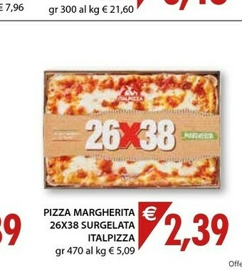 Mercatò Italpizza Pizza Margherita Surgelata offerta
