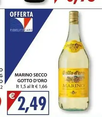 Mercatò Gotto d'oro Marino 1500 G(ml) offerta