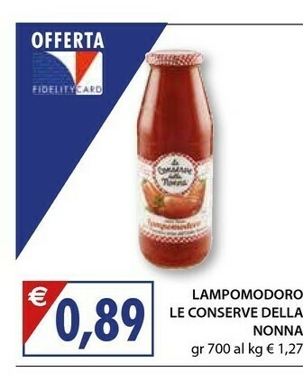 Mercatò Le Conserve della Nonna Lampomodoro offerta