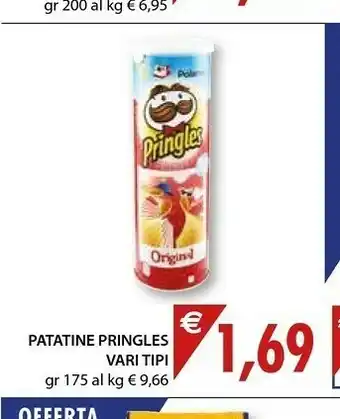 Mercatò Pringles Pizza Flavour 175 G(ml) offerta