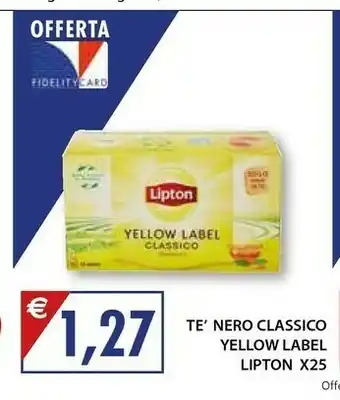 Mercatò Lipton Tea Lipton - Yellow Label offerta