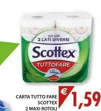 Scottex Carta Tutto Fare 2 Maxi Rotoli