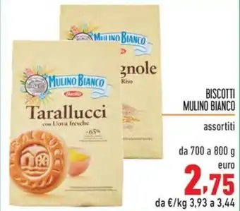 Maxi Supermercati BISCOTTI MULINO BIANCO assortiti da 700 a 800 g offerta