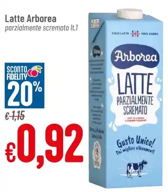 Pan Latte Arborea parzialmente scremato It.1 offerta