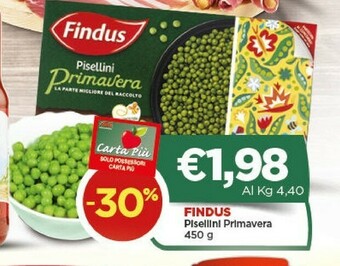 Crai Findus Piselli offerta