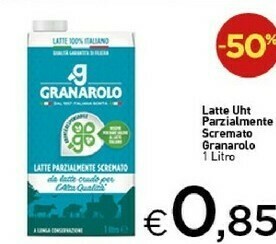 Crai Granarolo Latte offerta