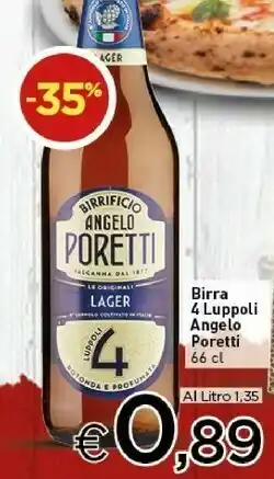 Crai Angelo poretti Birra offerta