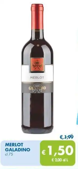 MD Discount MERLOT GALADINO cl 75 offerta