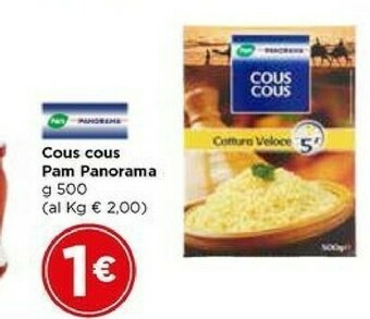 Metà Pam Cous cous offerta