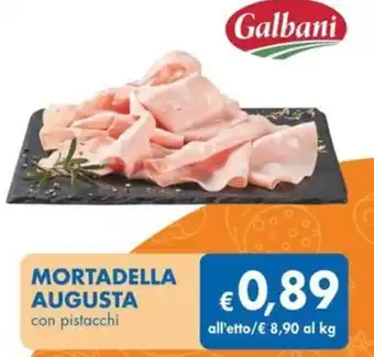 MD Discount MORTADELLA AUGUSTA con pistacchi offerta