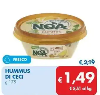 MD Discount HUMMUS DI CECI g 175 offerta
