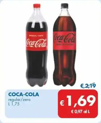 MD Discount COCA-COLA regular/zero L 1,75 offerta