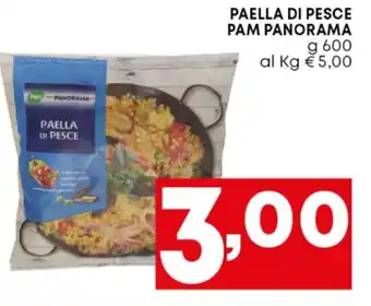 Superstore Pam PAELLA DI PESCE PAM PANORAMA g 600 offerta