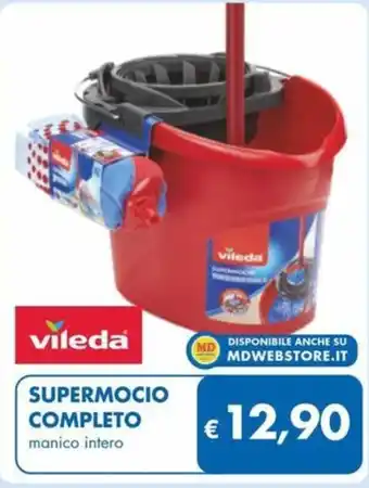 MD Discount vileda SUPERMOCIO COMPLETO manico intero offerta