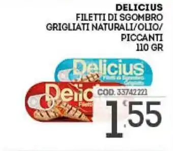 Delicius Filetti di Sgombro 110gr