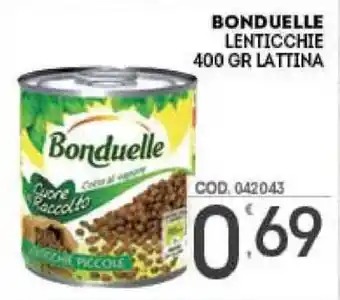 Bonduelle Lenticchie 400gr lattina