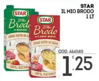 Eurocash Star Il Mio Brodo 1lt offerta