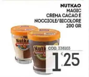 Nutkao Magic Crema Cacao e Nocciole/Bicolore 200gr