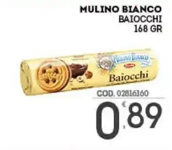 Eurocash Mulino Bianco Baiocchi 168gr offerta