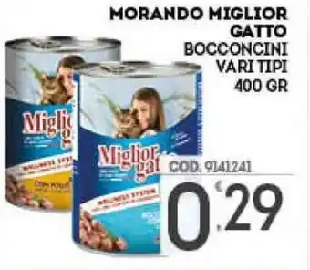 Eurocash Morando Miglior Gatto 400gr offerta
