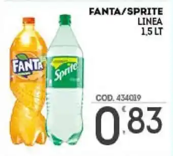 Eurocash Fanta/Sprite 1,5lt offerta