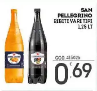 Eurocash San Pellegrino Bibite 1,25lt offerta
