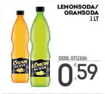 Lemonsoda/Oransoda 1lt