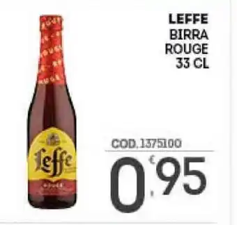 Eurocash Leffe Birra Rouge 33cl offerta