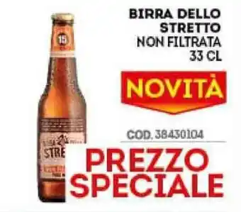 Eurocash Birra Dello Stretto 33cl offerta