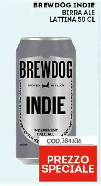 Eurocash Brewdog Indie Birra Ale 50cl offerta