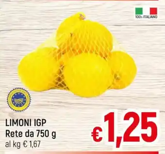 A&O LIMONI IGP Rete da 750 g offerta