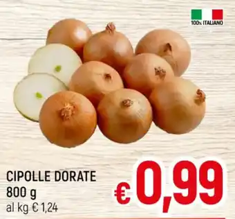 A&O CIPOLLE DORATE 800 g offerta