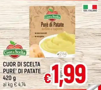 A&O CUOR DI SCELTA PURE' DI PATATE 420 g offerta