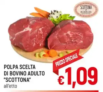 A&O POLPA SCELTA DI BOVINO ADULTO "SCOTTONA" offerta
