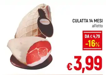 A&O CULATTA 14 MESI offerta