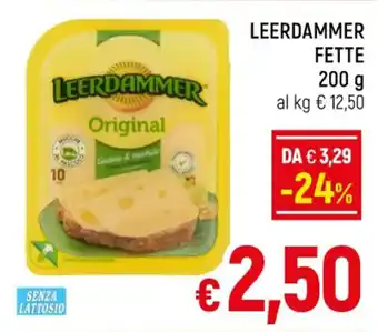A&O LEERDAMMER FETTE 200 g offerta