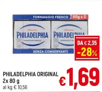 A&O PHILADELPHIA ORIGINAL 2x 80 g offerta