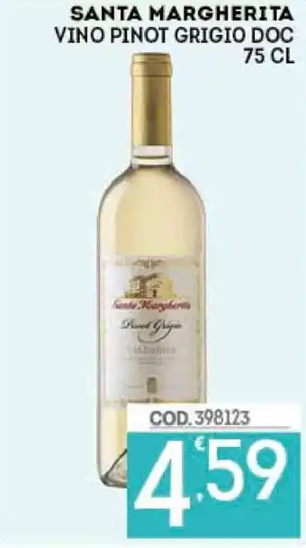 Eurocash Santa Margherita Vino Pinot Grigio Doc 75cl offerta