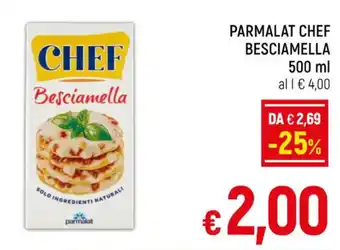 A&O PARMALAT CHEF BESCIAMELLA 500 ml offerta