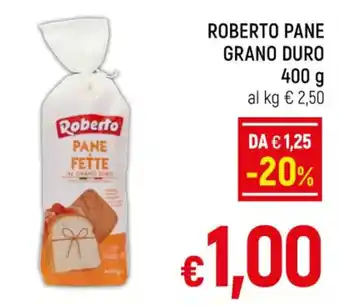 A&O ROBERTO PANE GRANO DURO 400 g offerta