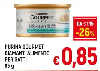 PURINA GOURMET DIAMANT ALIMENTO PER GATTI 85 g