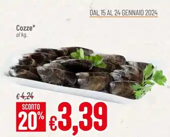 Pan Cozze offerta