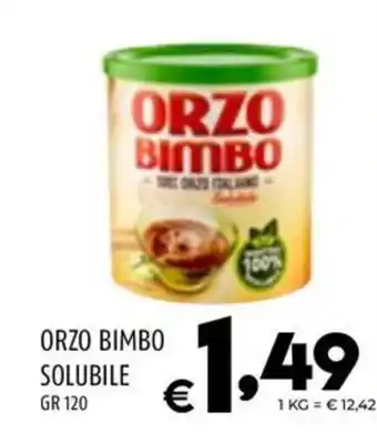 ORZO BIMBO SOLUBILE GR 120